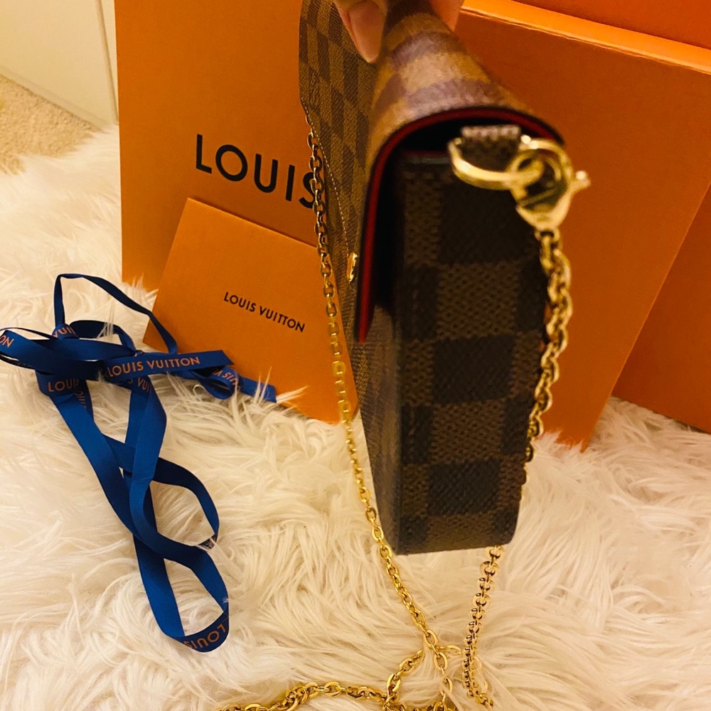 SOLD!!!!! Louis Vuitton Felicie Ebene pochette bag - Picture 10 of 15